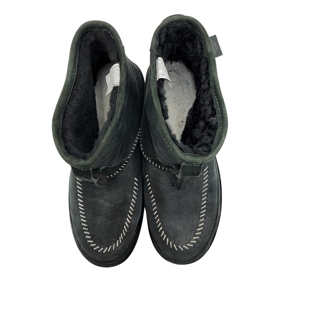 Ugg Cozy Black Campfire Crafted Regenerate Boots Size Mens 12/ Womens 13 - Picture 2 of 6